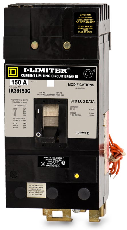 Square D IK36150G 3 Pole Circuit Breaker