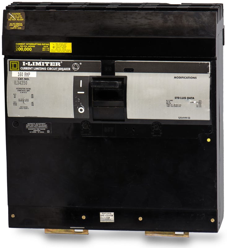 Square D IL34350 3 Pole Circuit Breaker