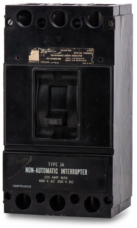 Westinghouse JA3225N 3 Pole Circuit Breaker