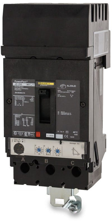 Square D JJA36250U31X 3 Pole Circuit Breaker