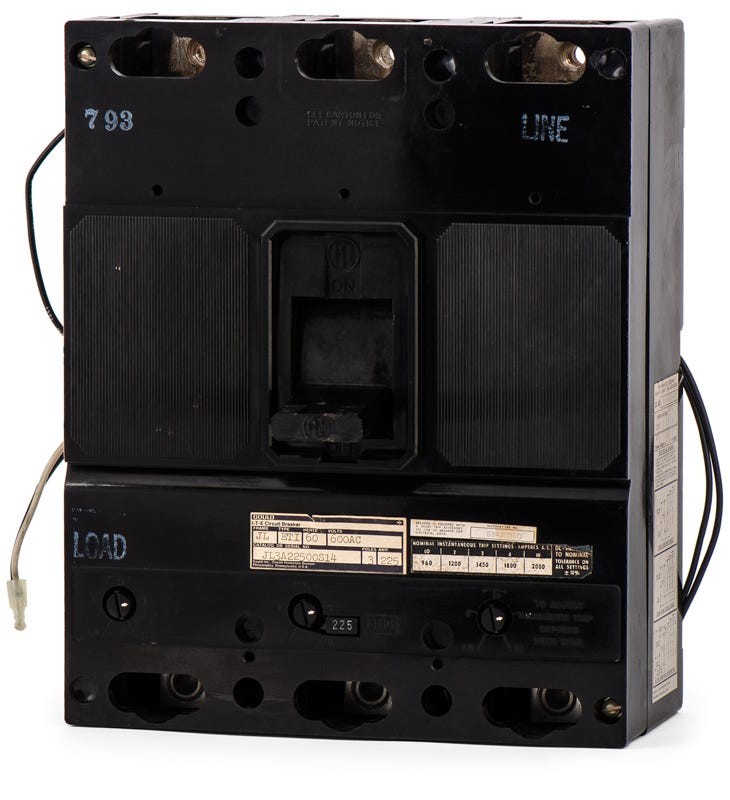 ITE JL3A22500S14 3 Pole Circuit Breaker