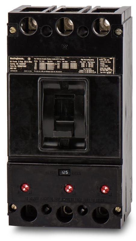 Eaton/Cutler-Hammer KA3125 3 Pole Circuit Breaker