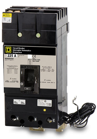 Square D KA36225-1021 3 Pole Circuit Breaker