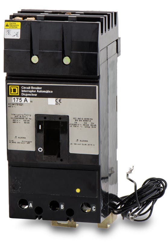 Square D KC341751021 3 Pole Circuit Breaker