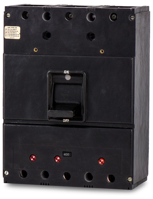 Cutler-Hammer / Westinghouse LA3400 3 Pole Circuit Breaker
