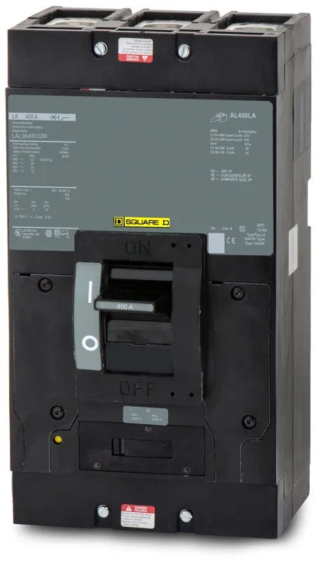Square D LAL3640032M 3 Pole Circuit Breaker