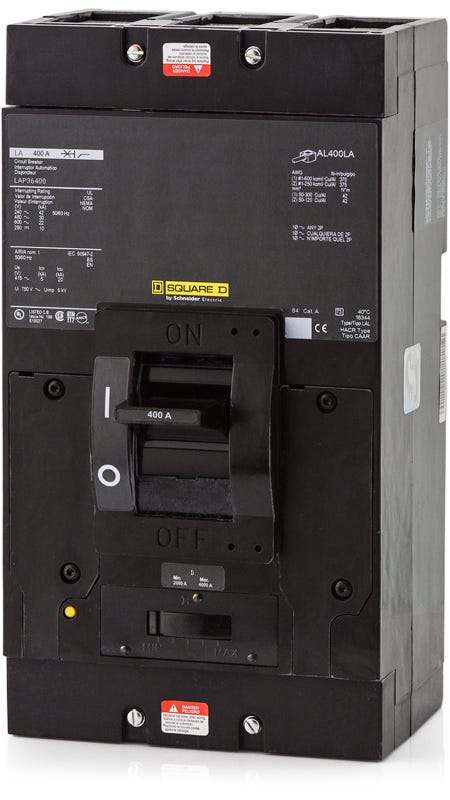 Square D LAP36400 3 Pole Circuit Breaker