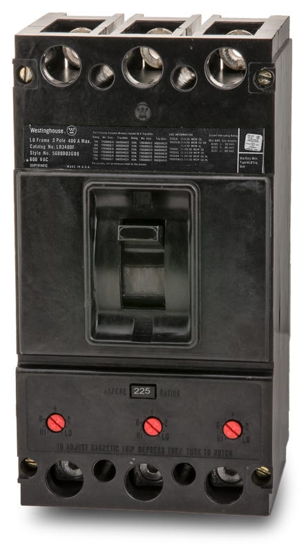 Westinghouse LB3225 3 Pole Circuit Breaker