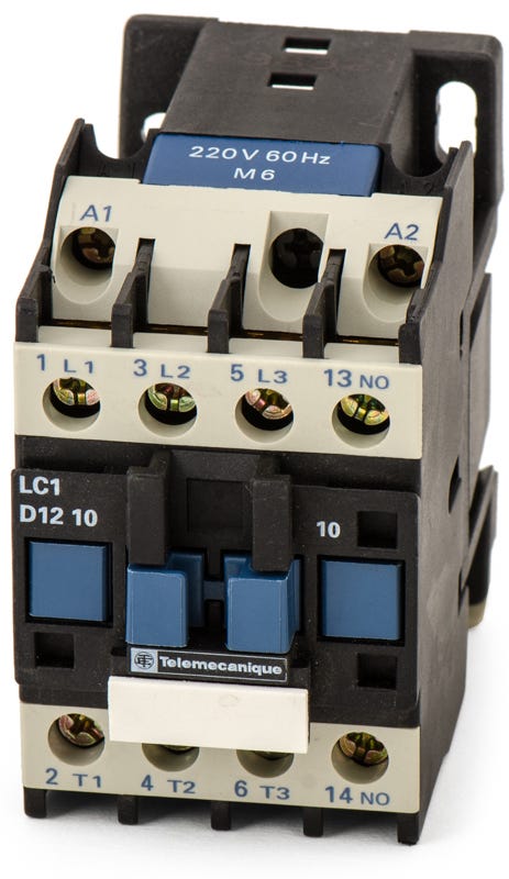 Schneider Electric LC1D1210M6 Non-Reversing Contactor