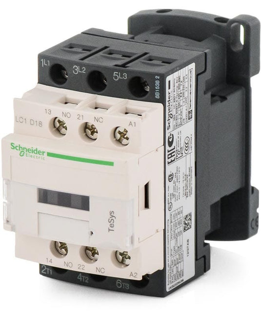Schneider Electric LC1D18F7 Non-Reversing Contactor