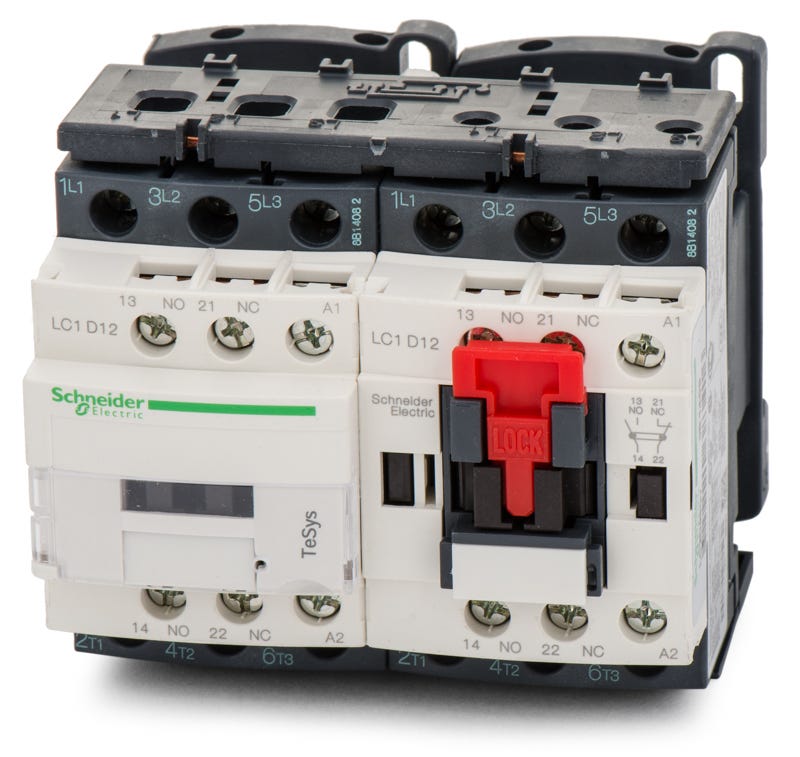 Schneider Electric LC2D12B7 Reversing Contactor