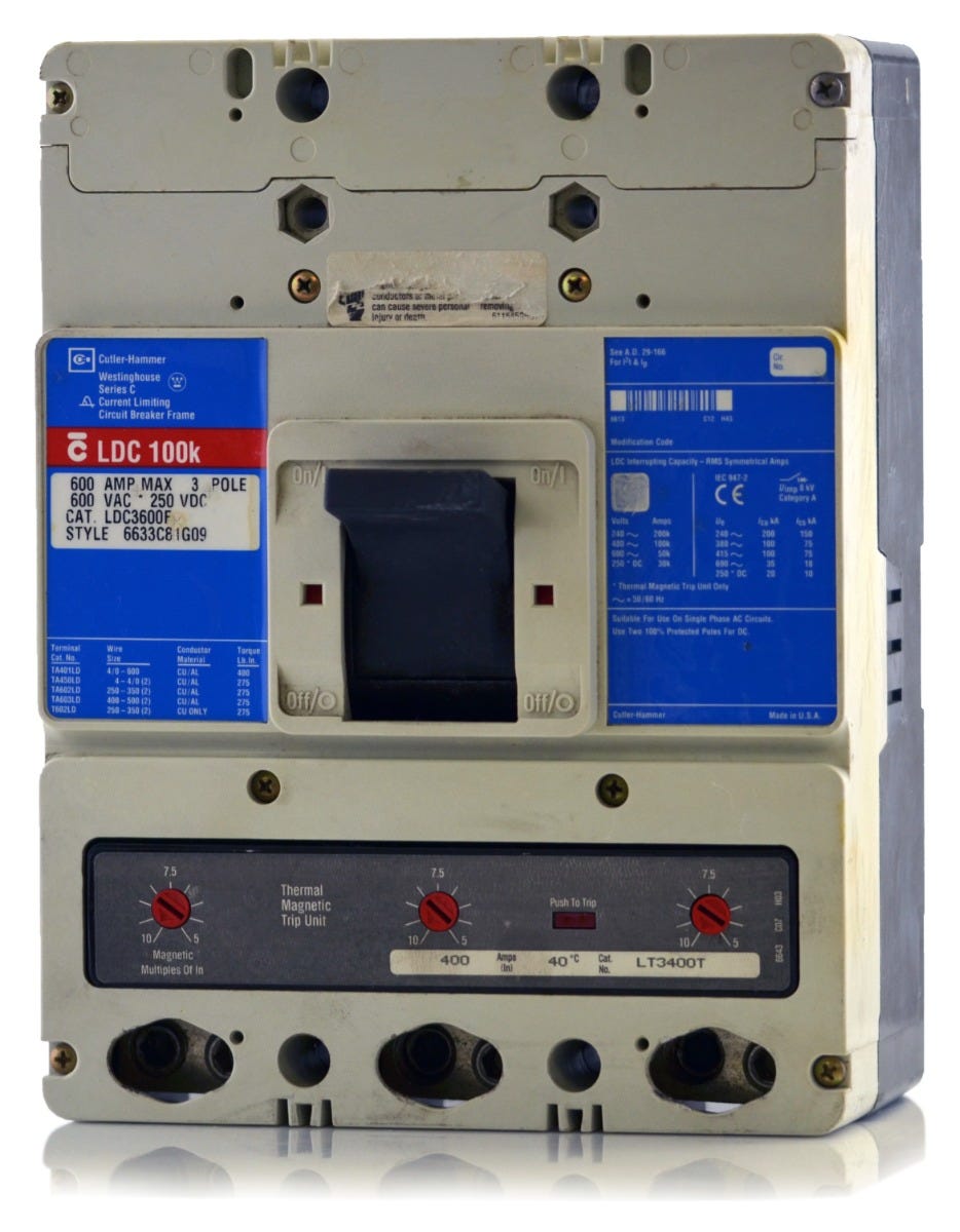 Eaton LDC3600F Circuit Breaker Frame