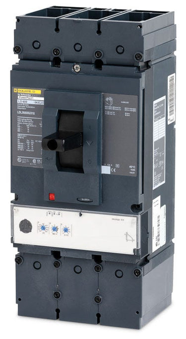 Square D LDL36600U31X 3 Pole Circuit Breaker