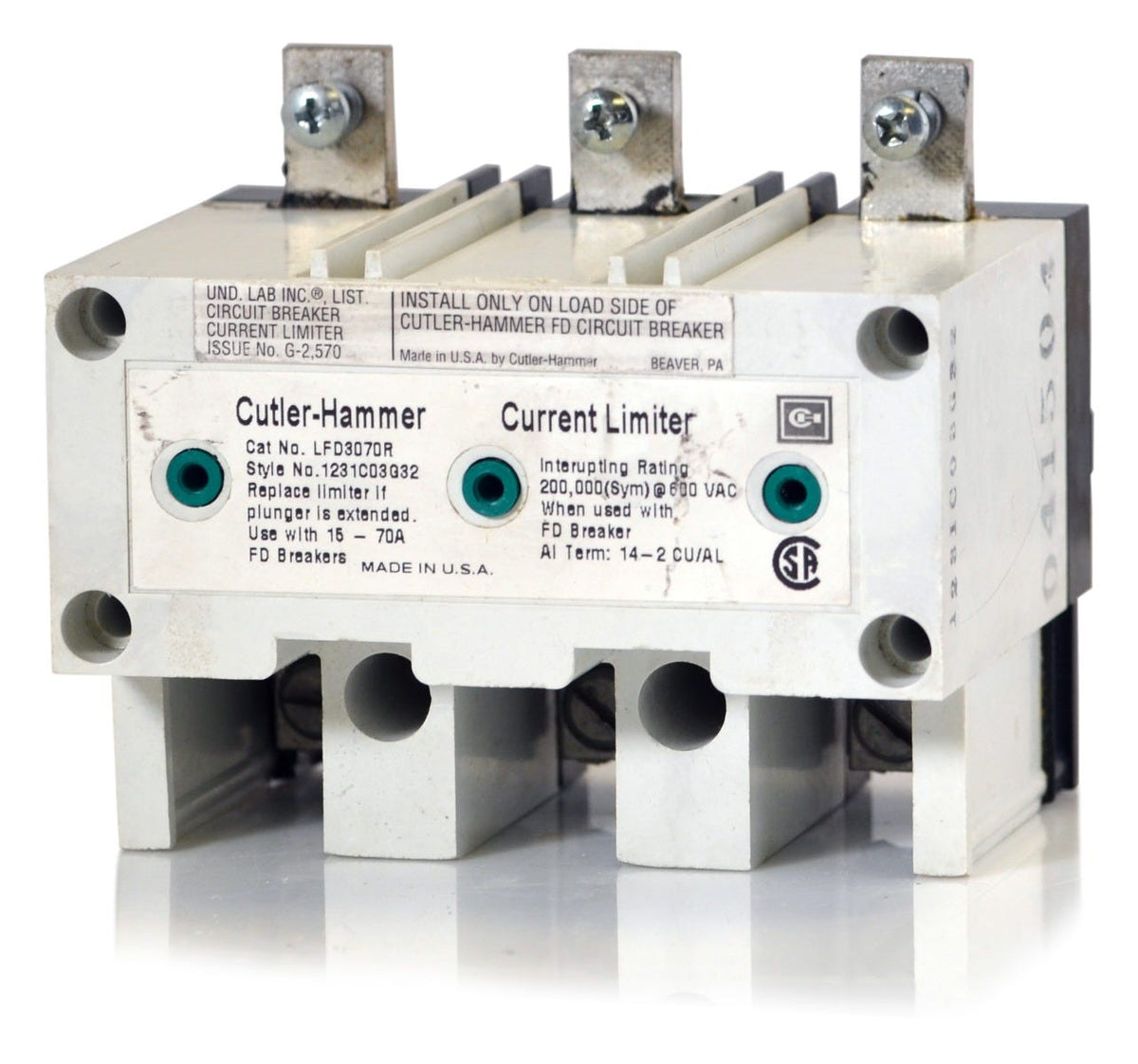 Square D LFD3070R Current Limiter