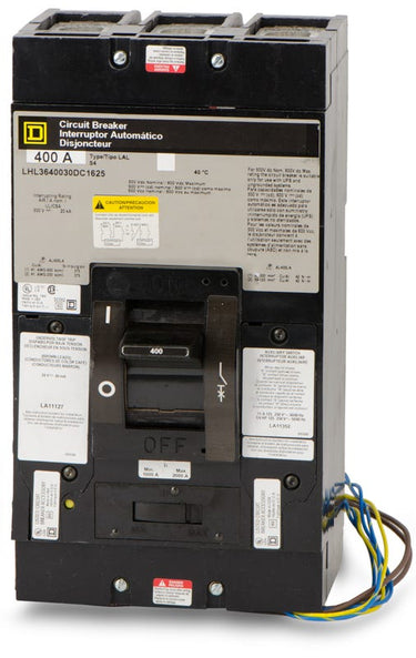 Square D LHL3640030DC1625 3 Pole Circuit Breaker