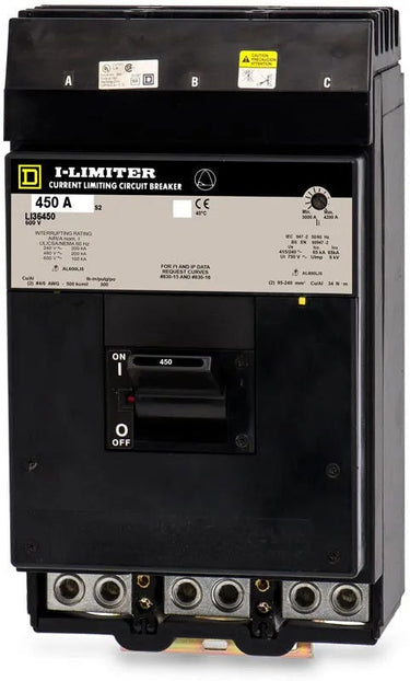 Square D LI36450 3 Pole Circuit Breaker
