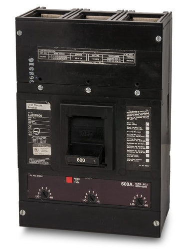 Siemens LJ63B600 3 Pole Circuit Breaker