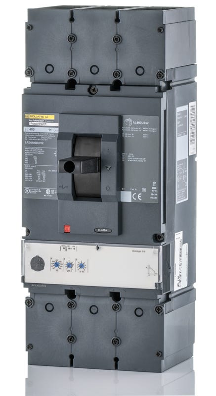 Square D LJL36400CU31X 3 Pole Circuit Breaker