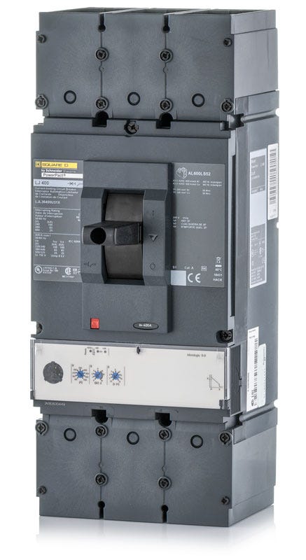 Square D LJL36400U31X 3 Pole Circuit Breaker
