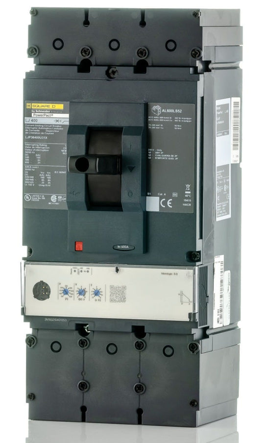 Square D LJP36400U31X 3 Pole Circuit Breaker
