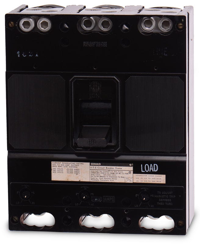 Siemens LL3B600 3 Pole Circuit Breaker