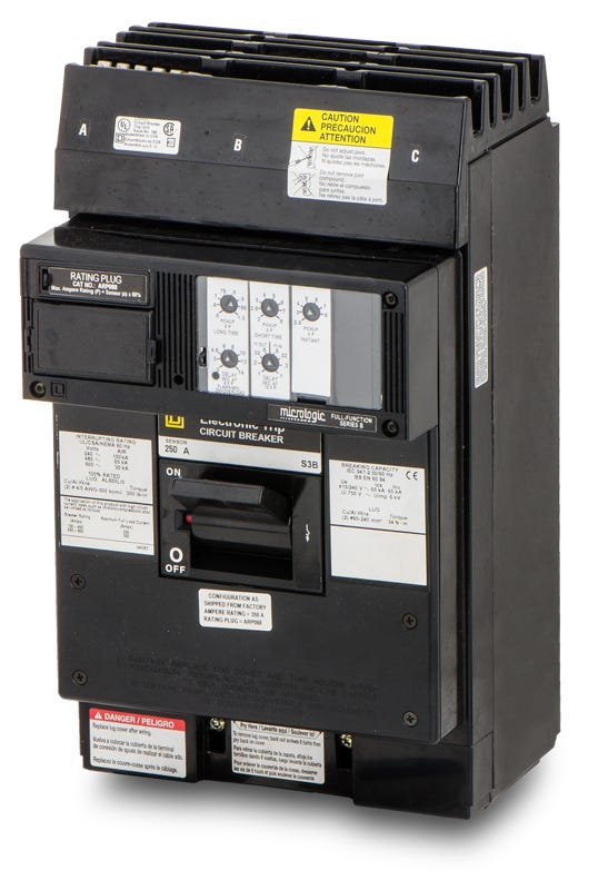 Square D LX36250 3 Pole Circuit Breaker