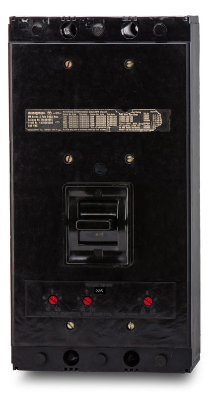 Westinghouse MA3225S 3 Pole Circuit Breaker