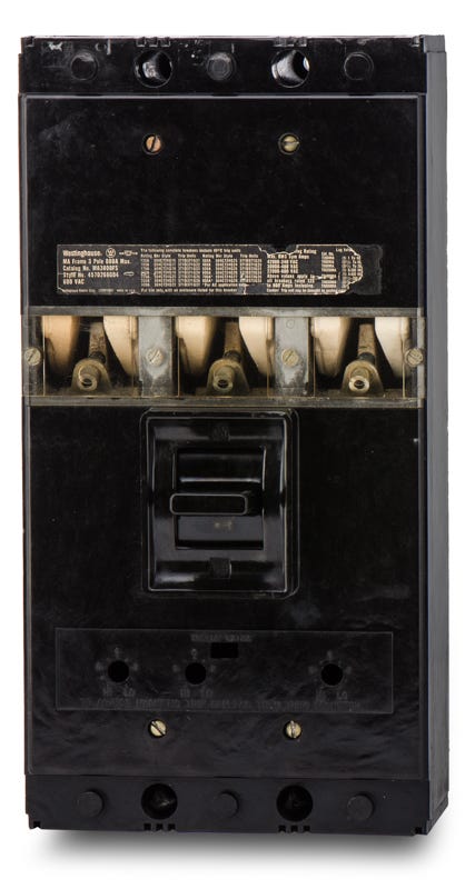 Westinghouse MA3800FS 3 Pole Circuit Breaker