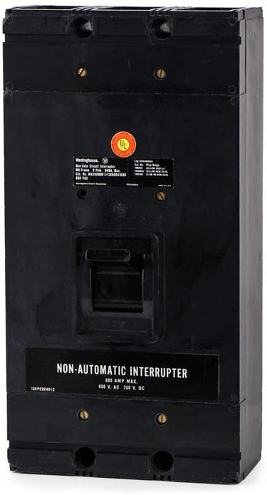 Westinghouse MA3800NW 3 Pole Circuit Breaker