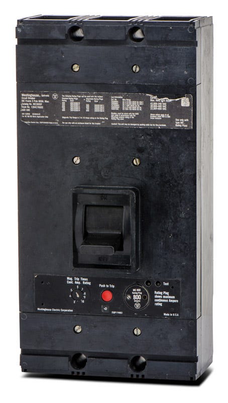 Seltronic MC3800 3 Pole Circuit Breaker