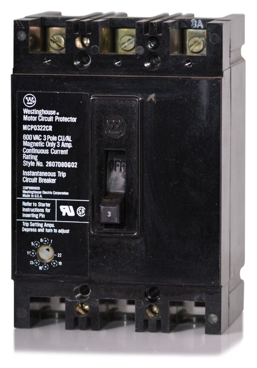 Eaton MCP0322CR 3 Pole Circuit Breaker