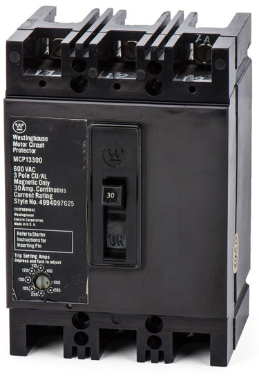 Westinghouse MCP13300 3 Pole Circuit Breaker