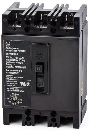 Eaton/Cutler-Hammer MCP23480CR 3 Pole Circuit Breaker