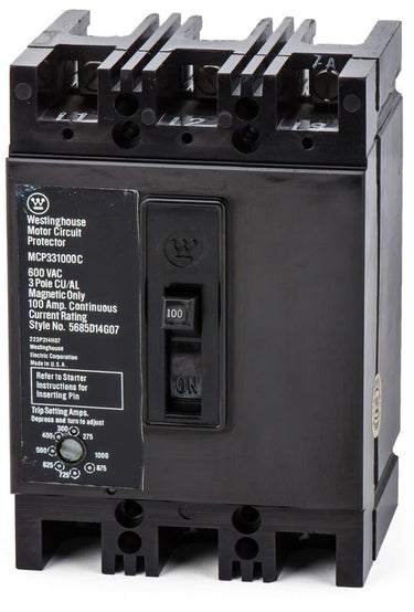 Eaton/Cutler-Hammer MCP331000C 3 Pole Circuit Breaker