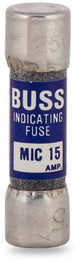 Eaton Bussmann MIC-15 Fast Acting Midget Fuse