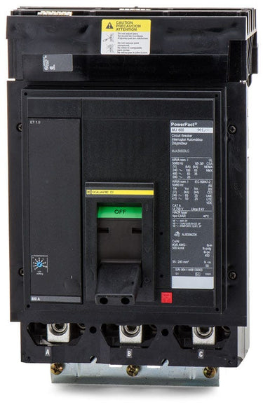 Square D MJA36600LC 3 Pole Circuit Breaker