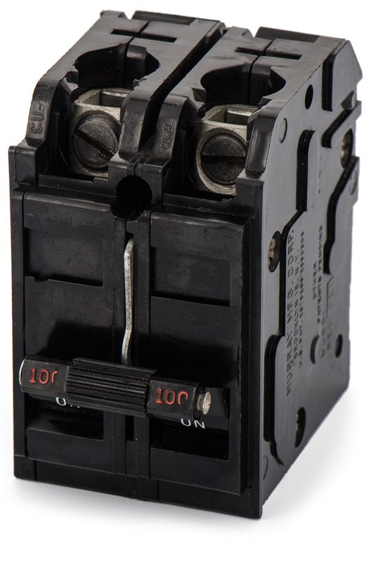 Murray MP2100W. SCREW 2 Pole Circuit Breaker