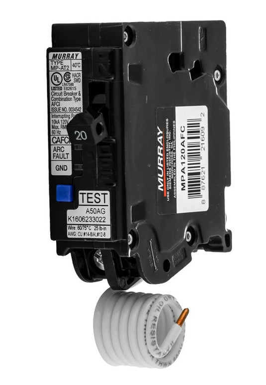 Siemens MPA120AFC 1 Pole Combination Arc Fault Circuit Breaker