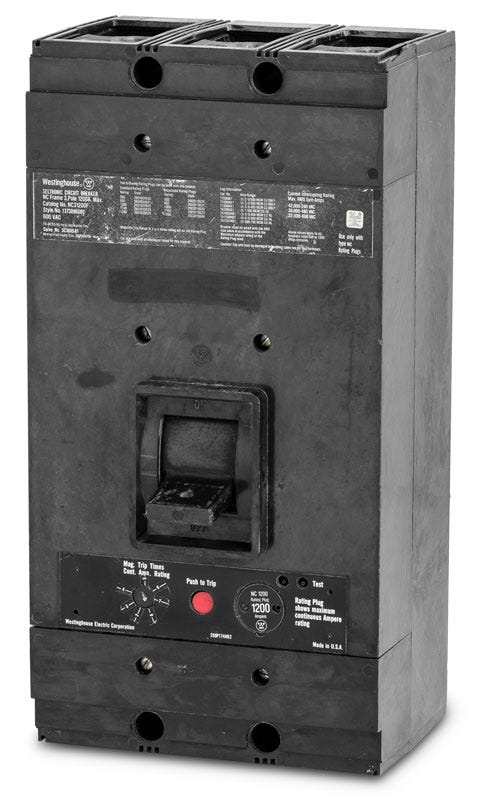 Westinghouse NC31200F 3 Pole Circuit Breaker