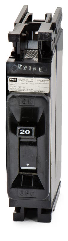 Federal Pacific NE113020 1 Pole Circuit Breaker