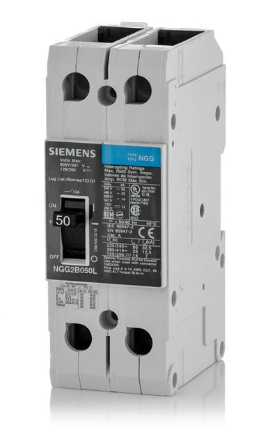 Siemens NGG2B050L 2 Pole Circuit Breaker