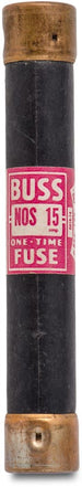 Eaton Bussmann NOS-15 Dual Element Time Delay Fuse