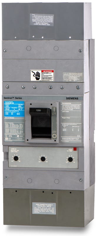 Siemens NXD62B100 2 Pole Circuit Breaker