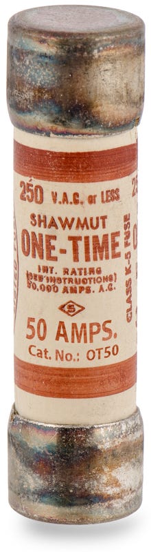 Mersen/Ferraz Shawmut OT50 Fast Acting Fuse