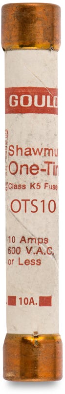 Mersen/Ferraz Shawmut OTS10 Low Melting Point Non Time Delay Fuse