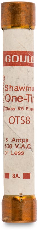 Mersen/Ferraz Shawmut OTS8 Low Melting Point Non Time Delay Fuse