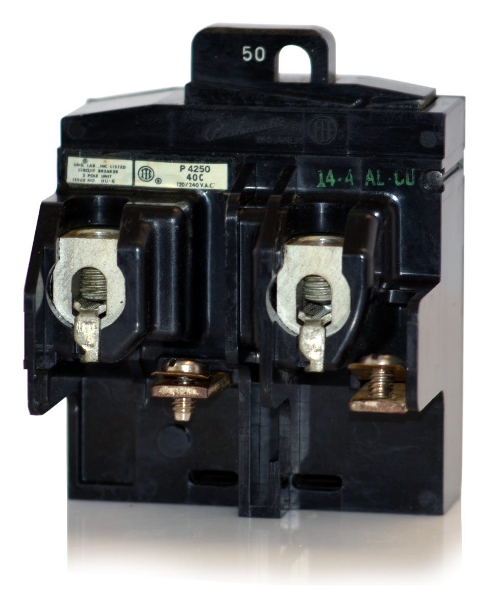 Siemens P4250 2 Pole Circuit Breaker