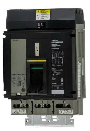 Square D PJA36100U33A 3 Pole Circuit Breaker