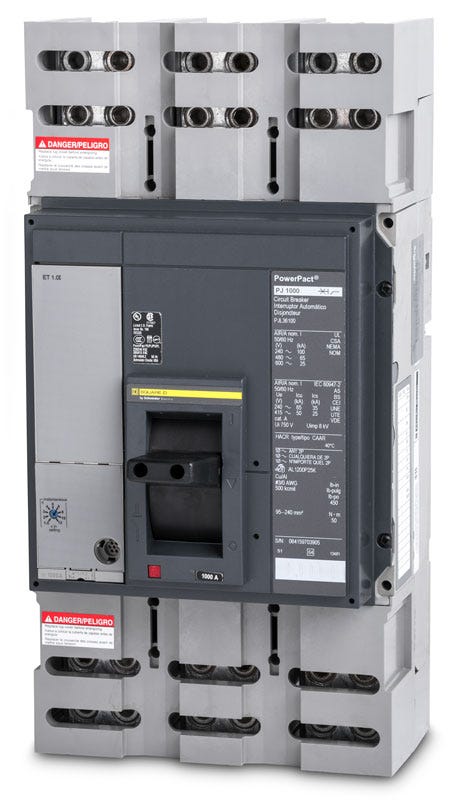 Square D PJL36100 3 Pole Circuit Breaker
