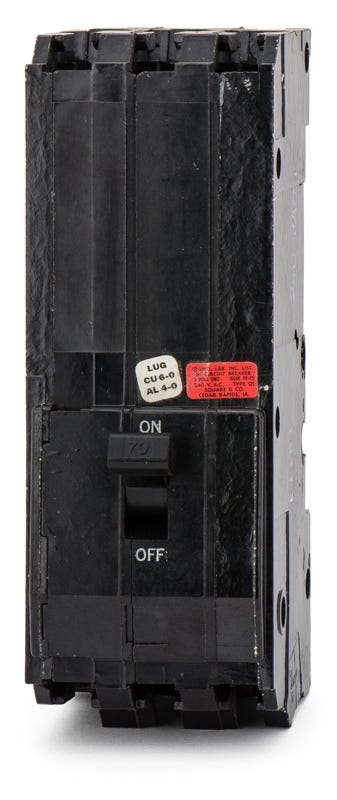 Square D Q1370 3 Pole Circuit Breaker